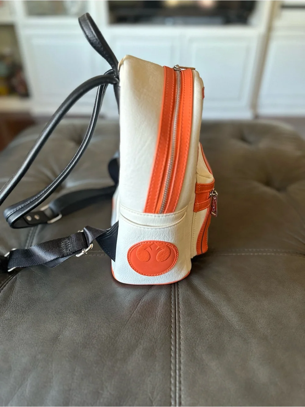 Loungefly Star Wars BB-8 Mini Backpack - White & Orange